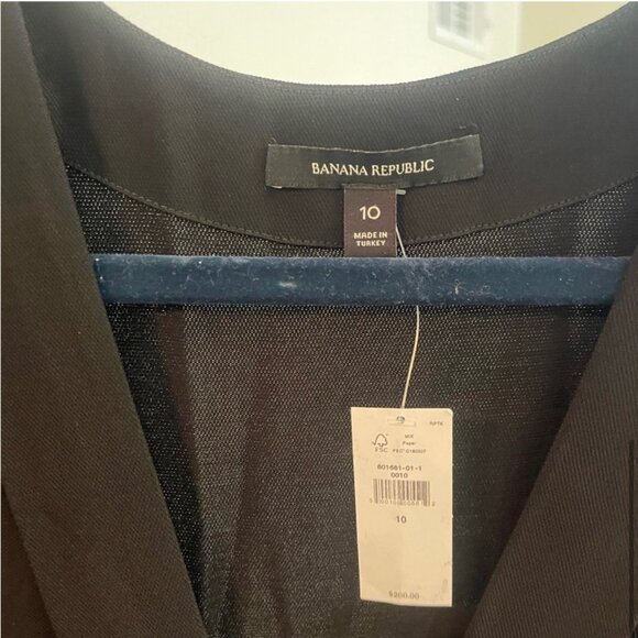 Banana Republic Mari Draped Crepe Dress - Picture 5 of 5